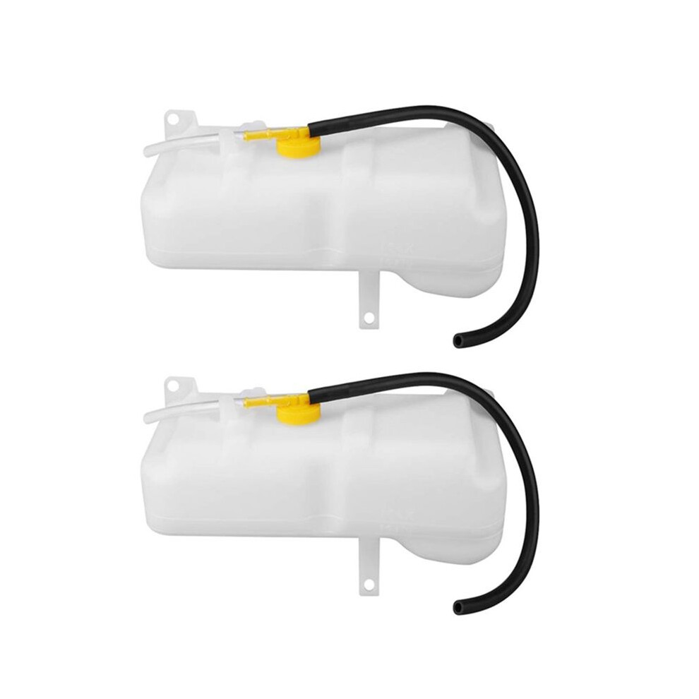2Pcs 17931-Ni020do Car Coolant Overflow Bottle Reservoir Tank Dual Pipe Tank For Patrol Gq/ Maverick 88-94 Light 6032956419715