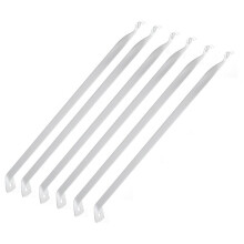 6 Pcs 12Inch Support Brackets for Wire Shelving Wire Shelf Brackets Closet Shelf Brackets with Anchors and Pins