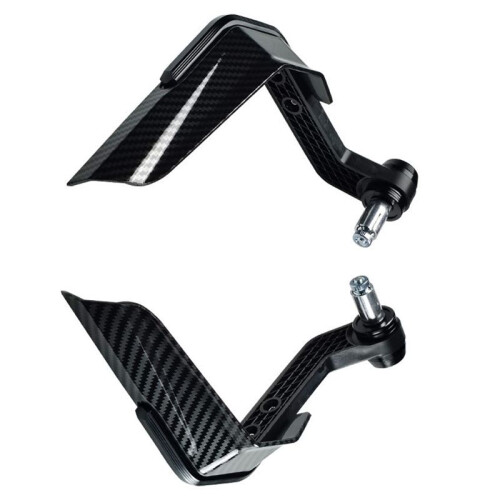 Motorcycle Handle Hand Guards Wind Protector Brush Bar Decoration Universal Grip Protect Cover Handlebar Handguard Black 1