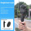 Wide-Angle Lens+ Selfie Stick for  OSMO  Wide Lens Filter for  OSMO  Action Camera Accessory 2