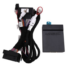 Car Radio Cable 16pin Power Wire Harness Android Adapter Canbus Box Raise RZC for NTG 4.5 A/B/C/E/G/ML/CLA/GLA/GL