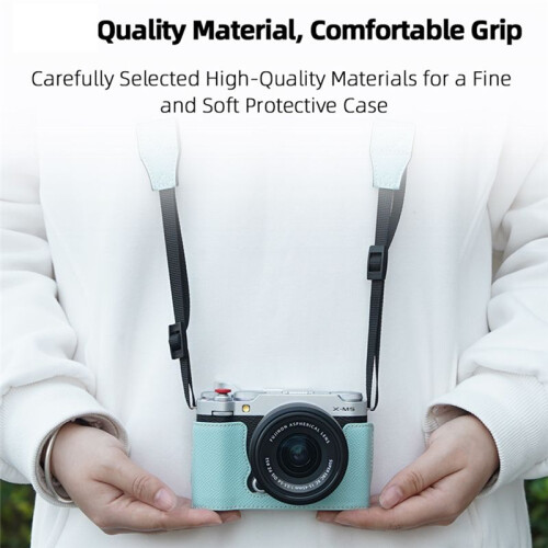 For  X-M5 Camera Protective Leather Case for  Camera Bag Shoulder Strap Lanyard Base Accessories 2