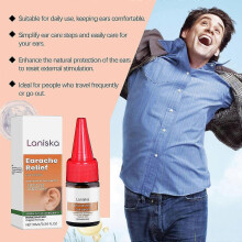Laniska Soothing Ear Drops Gentle Care for The Ears Daily Massage Convenient Treatment for The Ears