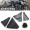 Motorcycle Battery Guard Side Cover Panel Fairing Protector for  R1200GS Adventure 2014-2019 Black 6
