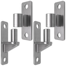 Gate Hinges, 304 Stainless Steel Gate Hinge, One-Piece Heavy Duty 5/8 Inch Pin,for Farm Gates,Load-Bearing to 600 Lbs
