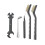 3D Printer Nozzle Cleaning Tool Kit 3D Printer Accessories Nozzle Disassembly Tool with Cleaning Needle Brush Red 6