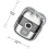 Men'S Electric Shaver  Magnetic   Portable Double   Double  Digital Display  A 7