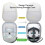 Harde Draagtas voor  Quest 2 Basic/Elite VR Gaming Headset en Touch Controller-Accessoires 4