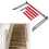 Stair Tread Template Tool Stair Tread Jig Tool Nut Locking Stair Template Tool Step Template Tool Stair Step Scribe Tool 6