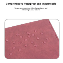 Flip Cover PU Leather Case for Surface Pro 9/10/11 Tablet Sleeve for Surface Pro 11 10 9 Stand Case Agate Red