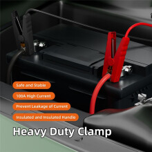 For 18V Li-Ion Battery Jump Adapter Car Booster Cable Auto Emergency Jumper Cables