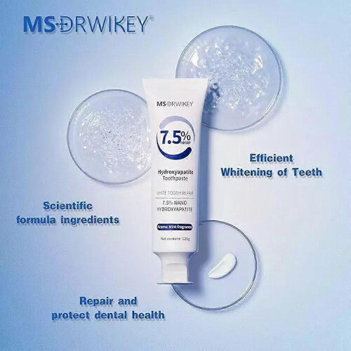(2pcs) 7.5% Hydroxyapatite Toothpaste for Enamel Protection Fresh Breath