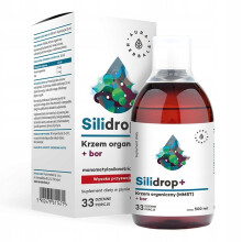 Aura Herbals Silidrop + Bor - Krzem Organiczny 500 Ml.