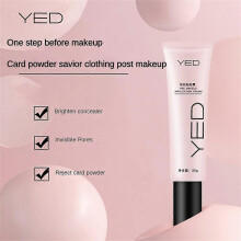 2Pcs YED Face Makeup PrimerOil-controlBase Concealer Pre Makeup Eye Contour Spot Dark Circle Correcting Oil-FreeSkin Foundation 30g 2024 New