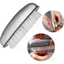 Hand Wash Brush, Stainless Steel Nail Brush, Odor Removal, for Diy, Hand Wash, In Bathroom, Kitchen for Cleaning