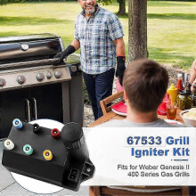 67533 Grill Igniter Kit compatible with II 400 Series Gas Grills, Igniter Module Fit E-435 S-435 E-430 S-430 Se