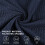 Tuopuda Damen Pullover Langarmshirt Rundhals Ausschnitt Dunkelblau L — damenbluse, damenpullover, tuopuda pullover, marineblaue bluse 3