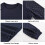 Tuopuda Damen Pullover Langarmshirt Rundhals Ausschnitt Dunkelblau L — damenbluse, damenpullover, tuopuda pullover, marineblaue bluse 5