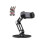 (black) Phone Stand, Fully Adjustable Foldable Desktop Phone Holder Cradle Dock 1