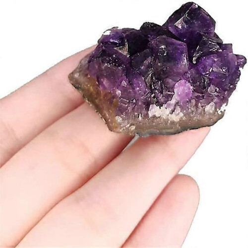 Amethyst Cluster Quartz Crystal Healing Stones 1