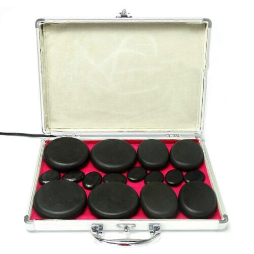 Hot Stone Warmer Heating Box Massage Stone Heater Case EU Plug