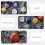 Chakra Crystal Stones Heart Shape Set for 28Pcs 5