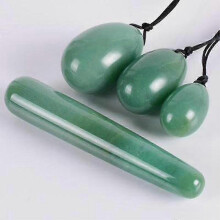 Eggs Jade Stone Egg To Train Pc Muscles for Women,green 25-26s