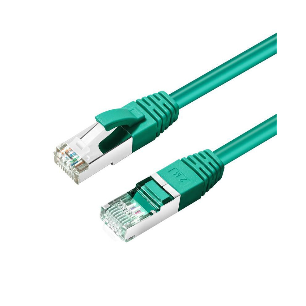 Microconnect Cat6 S/Ftp Network Cable 1M Green 5704327739371