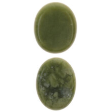 Natural Jade Hot Massage Stone for Facial Body Hot Stone Spa Massage 2pcs
