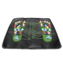 Stone Foot Massager Mat Soothing Foot Reflexology Massage Pad Mat Walk Massager