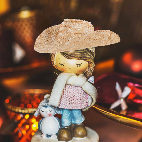 Small Cowboyhoed Rieten Mini Hoed Voor DIY 2