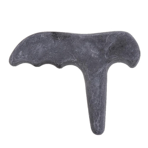 Natural   Stone Guasha Board Scraping Massage Scraper Tool T Shaped Black 1