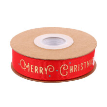 1 Decoratief Geschenkverpakkingslint Polyester Met Hangband Rood
