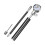 1Set Handpomp Aluminium Fietspomp Diverse Kleuren 1