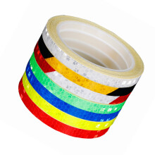 7St Meerkleurige Reflecterende Tape Voor - En Motoraccessoires