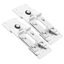 10St Solide Verzinkte Metalen Bevestigingsclips Voor Secties in Huis