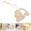 1Set Onvoltooide Graafmachine Schijven Beige Voor Decoratie 11