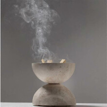 Incense Burner Natural Marble Stone Home Decoration A