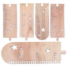 1Set Kindermeter Wanddecor Speelkamer Multi Kleurrijk