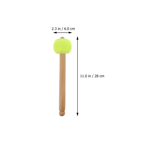 Groene Drumsticks Percussie Accessoires Voor 1