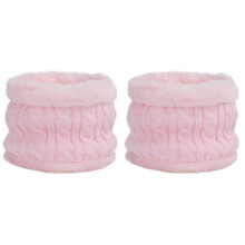 2Pièces Foulards Enfants Roses En Coton Usage