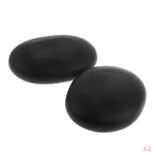 4pcs/ lot Large Hot Spa Rock Basalt Stones Massage Natural Stone 10x8cm