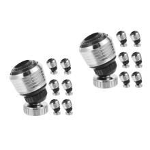 16Pièces Aérateur Robinet Cuisine Facile À Installer, Argent
