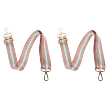 2St Verstelbare Roze Schouderriemen Tas Accessoires