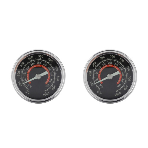 2Pièces Thermomètres Bimétal Cuisine Four