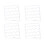 4Pièces Diviseurs Blancs Ajustables Pour Rangement Simple 1