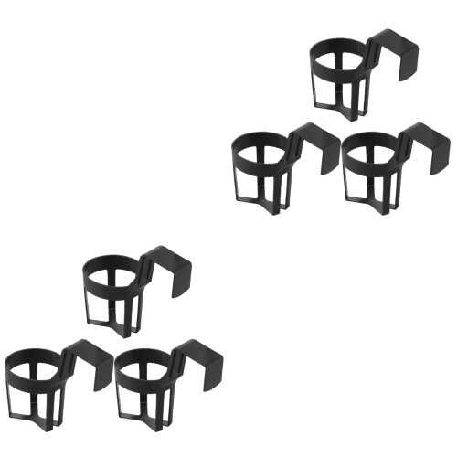 6Pièces Porte-Gobelets Auto Noir Et Polyvalent Pour Boissons