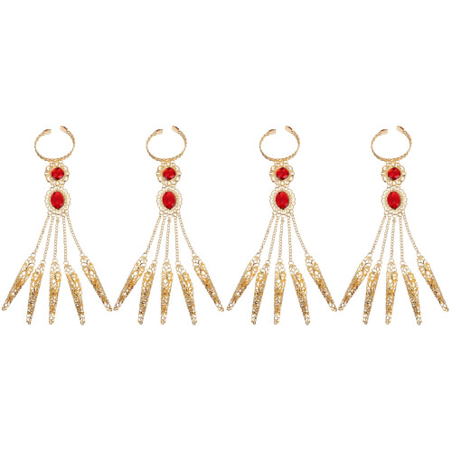4Pièces Bracelet Egyptien Ongles Longs Pour Performances