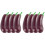 8Pièces Mini Aubergines Décoratives Violet Pour Jouets Enfants 1