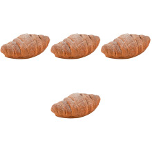 4Pièces Pain Réaliste PU Café Ornement Décoration